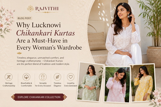 Why Lucknowi Chikankari Kurtas Are a Must-Have for Every Modern Woman