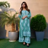 Noor-e-Chikan (Modal Chikan Kari Kurta &amp; Pant Set)