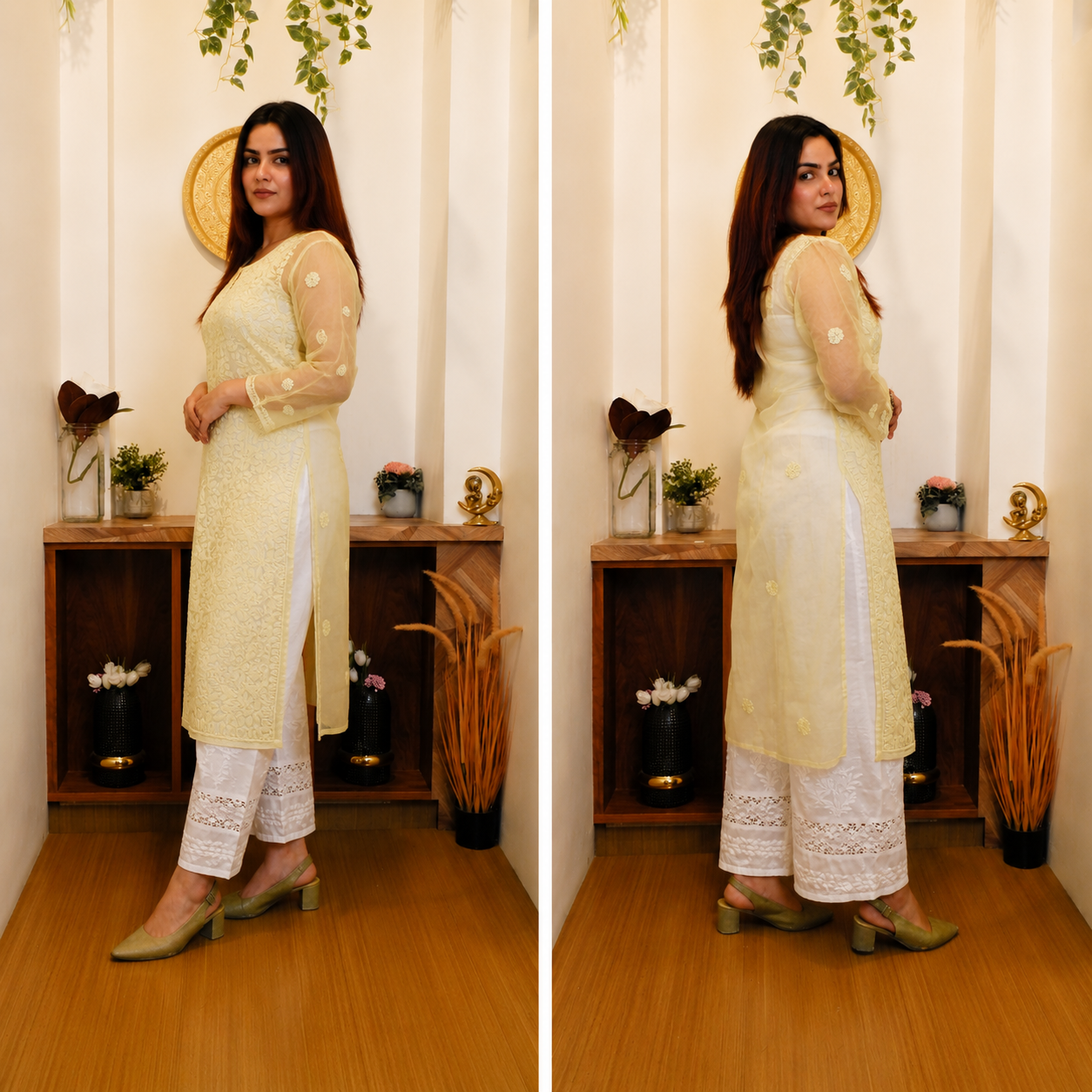 Sunehri Nazakat (Georgette Kurta Set)