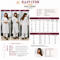 Moonlit Muse White Cotton Chikankari Kurta for Women | Rajvithi
