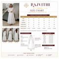 Pearl Mist White Mul Cotton Peta Work Kurta Set for Women | Rajvithi