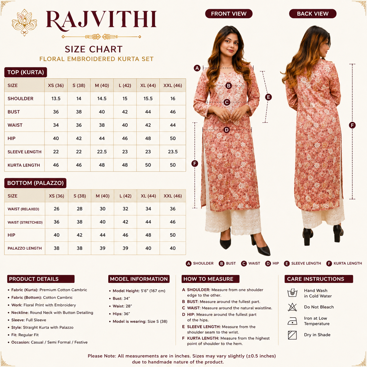 Ivory Whisper (Modal Fabric Kurta)