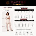 Ivory Straight Chikankari Kurti Set with Minimal Detailing for Women | Rajvithi
