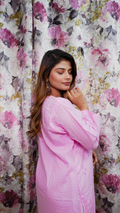 Sakura Serenity (Cotton Mukesh Work Kurta)